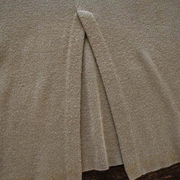 Sigrid Olsen Sport Silk & Wool Blend Vintage Knit Maxi Skirt - Picture 6 of 9